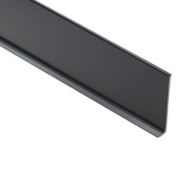 Grindjuostė aliuminio Juoda LP80 8cm